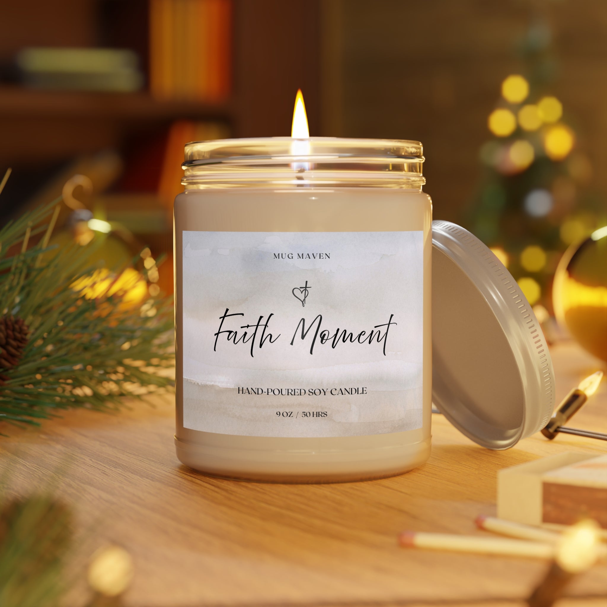 Faith Energy Single Wick Candle