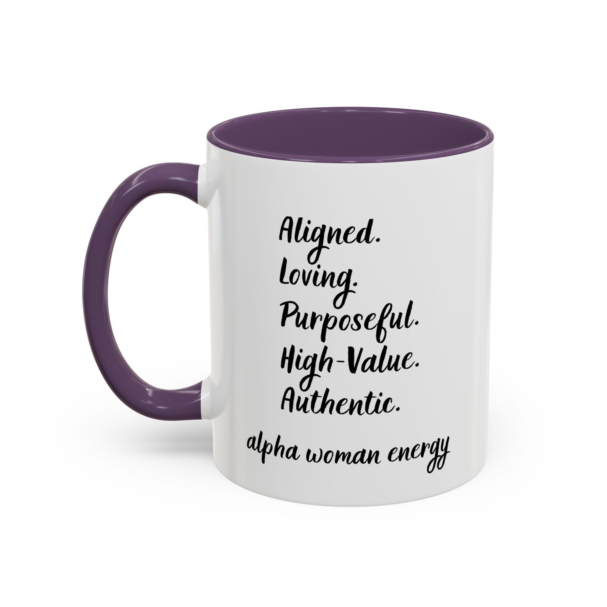Alpha Woman Accent Mug