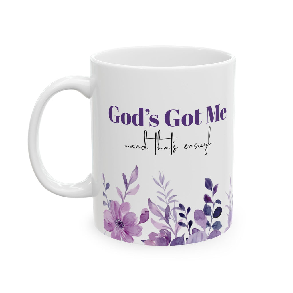 God Got Me Mug