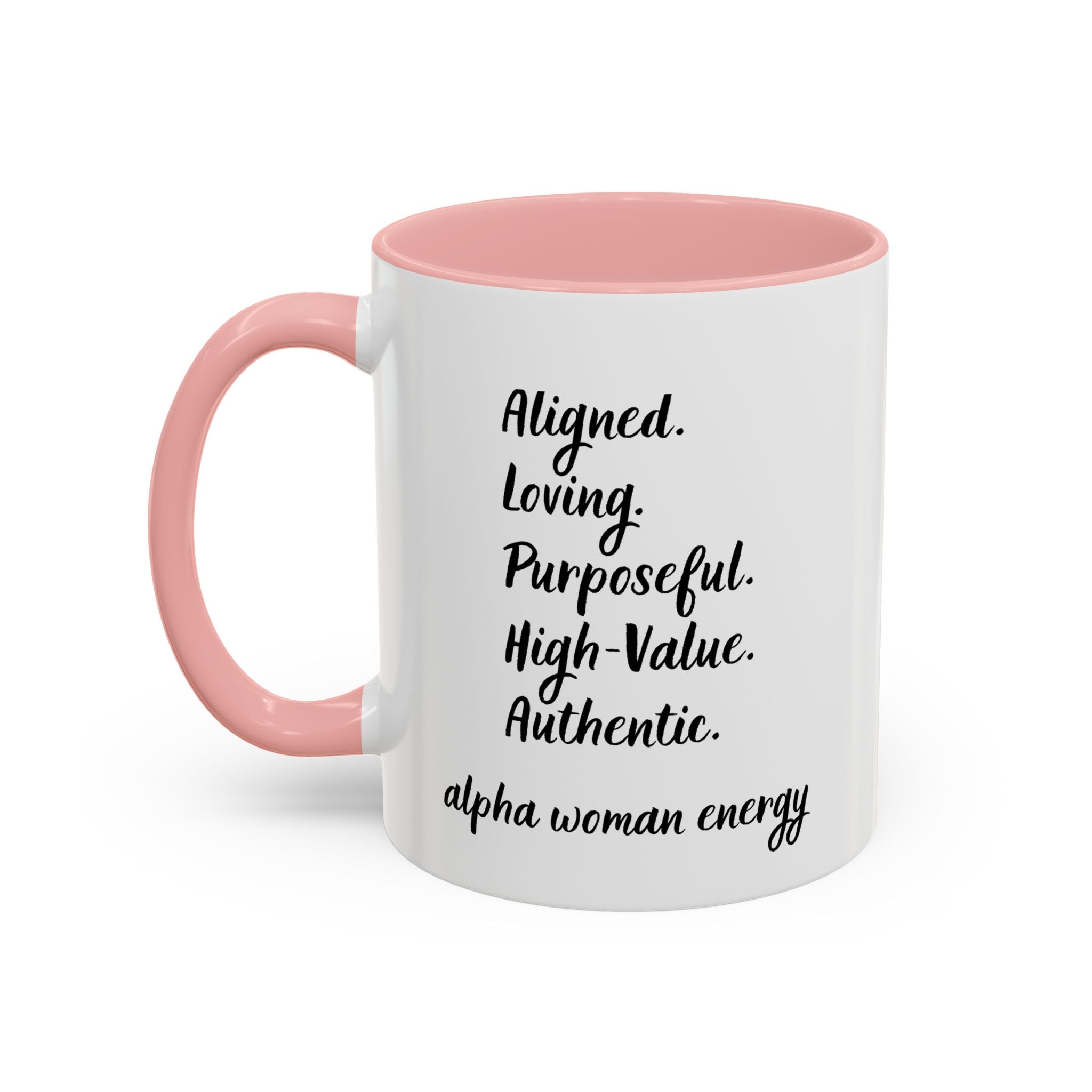 Alpha Woman Accent Mug