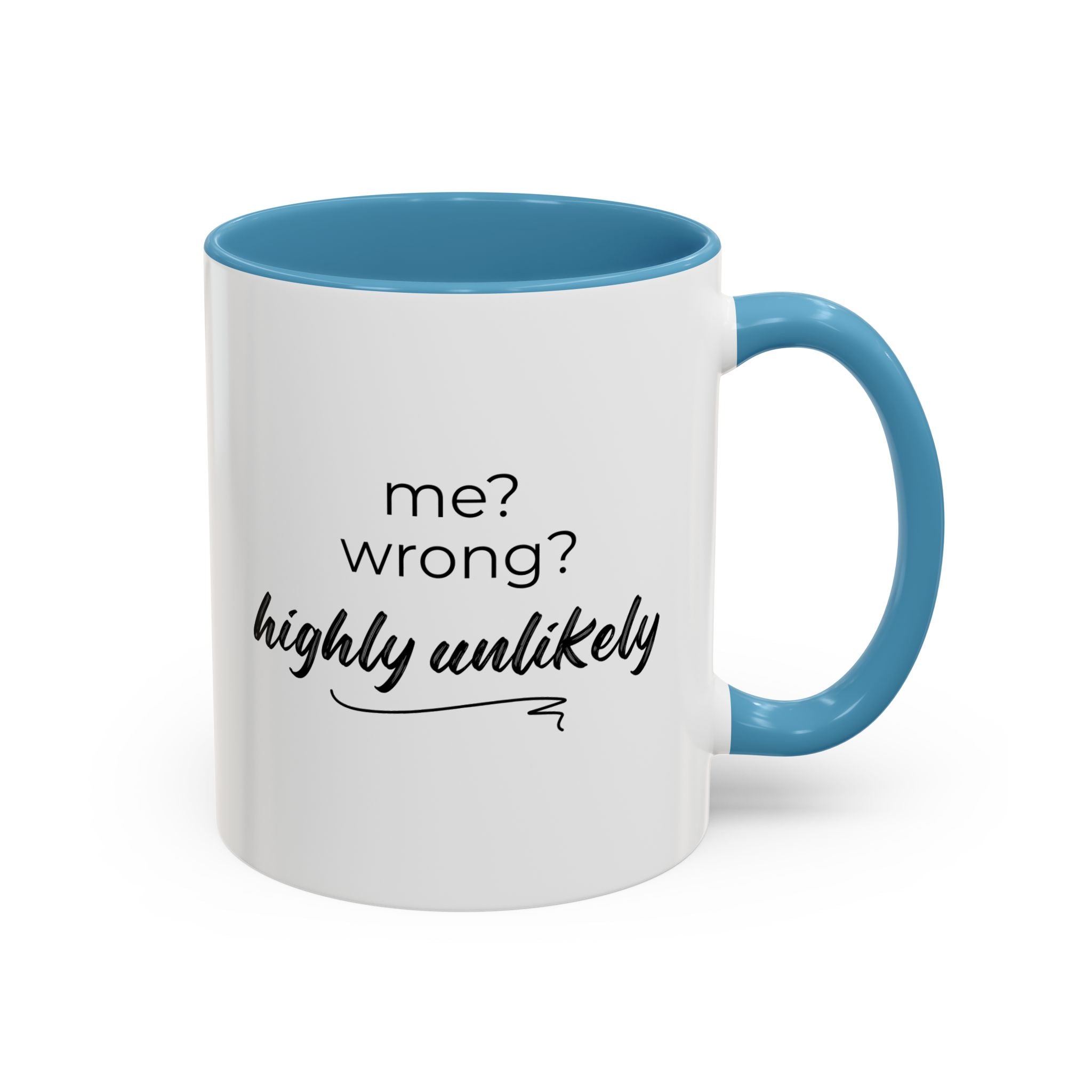 Me? Wrong? Highly Unlikely. Mug