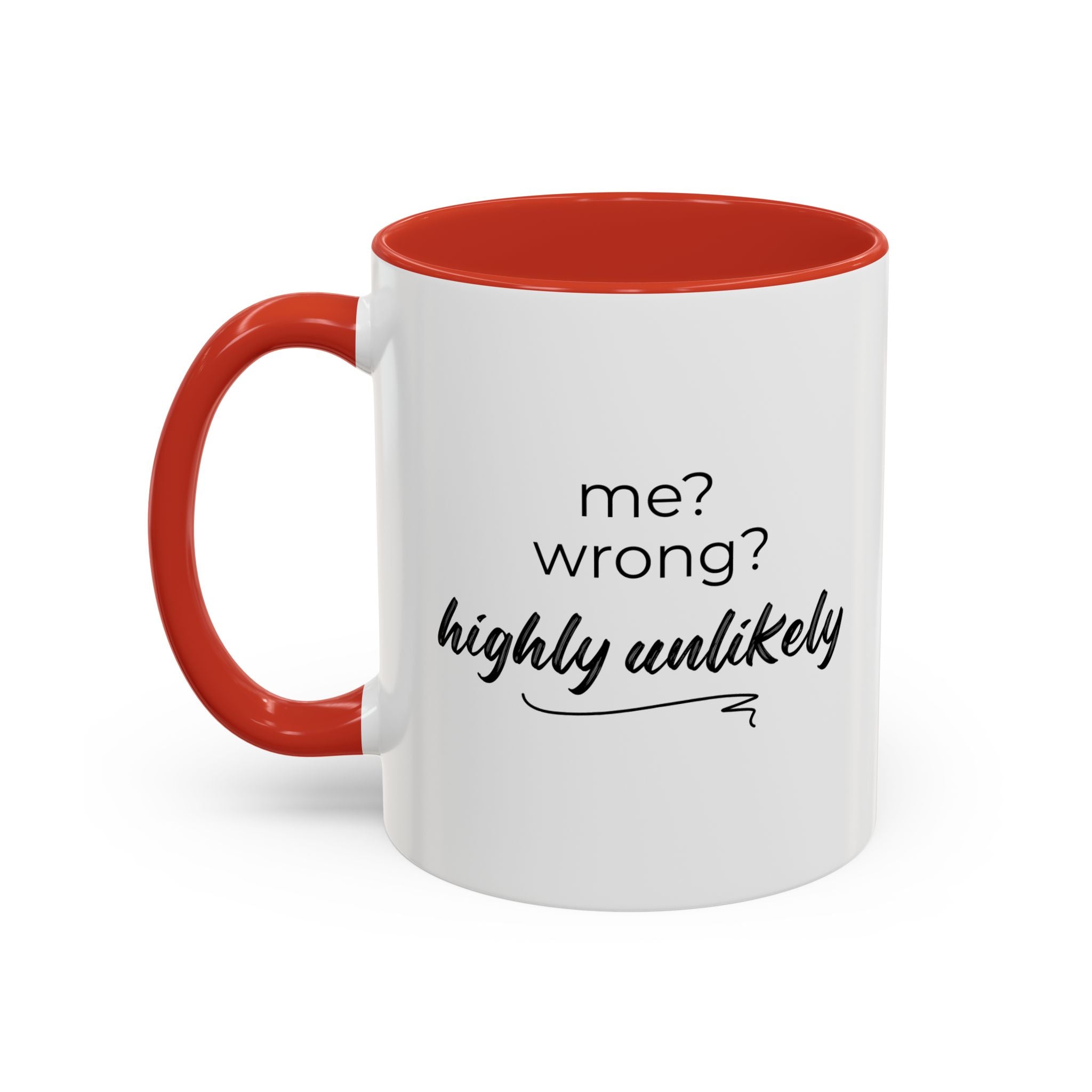 Me? Wrong? Highly Unlikely. Mug