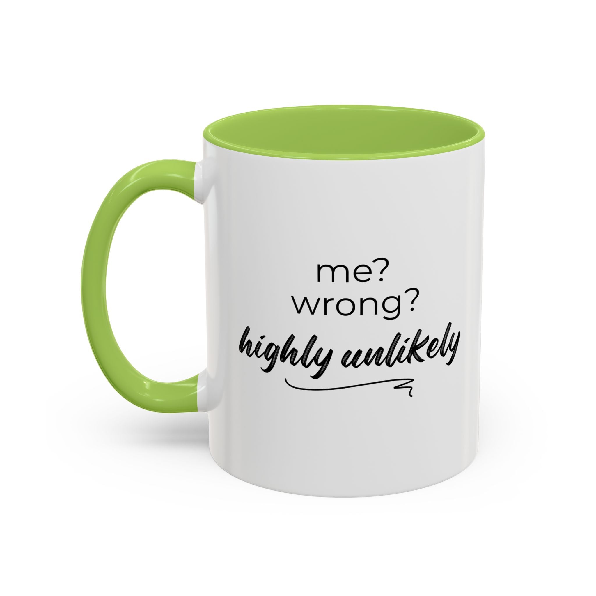Me? Wrong? Highly Unlikely. Mug