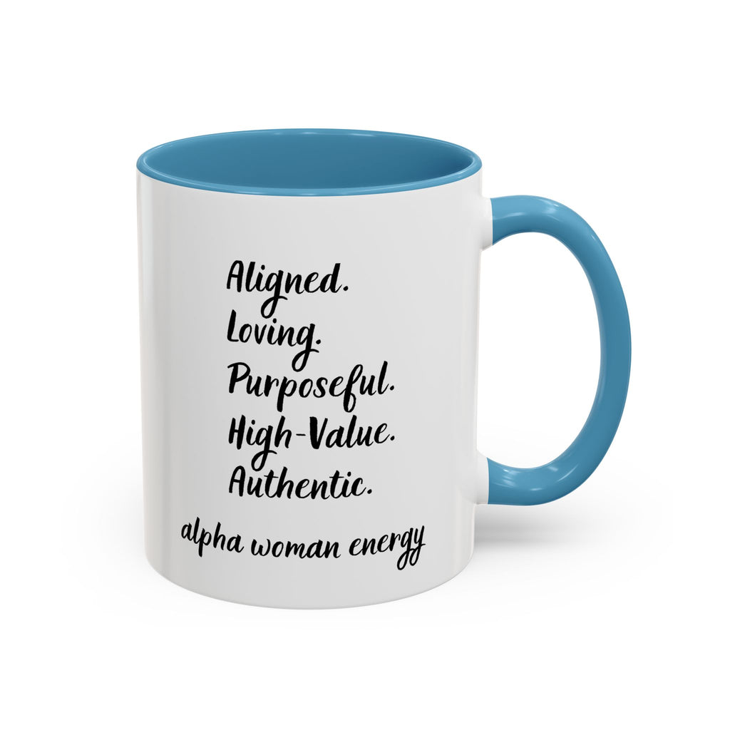 Alpha Woman Accent Mug