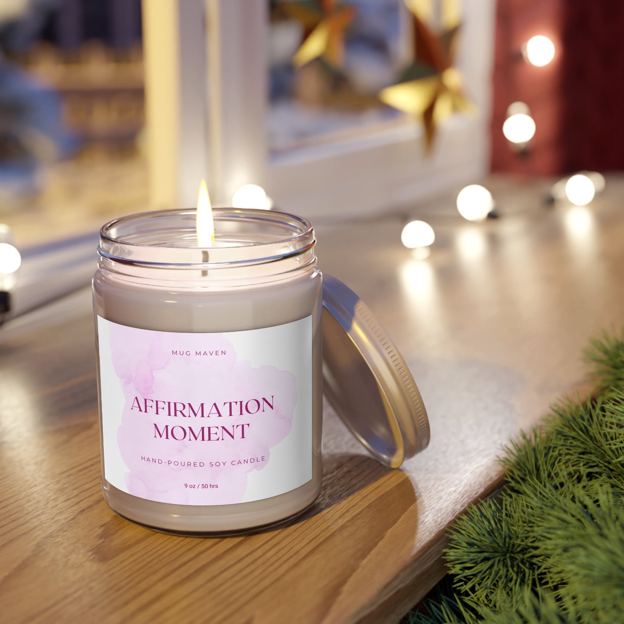 Affirmation Moment Single Wick Candle