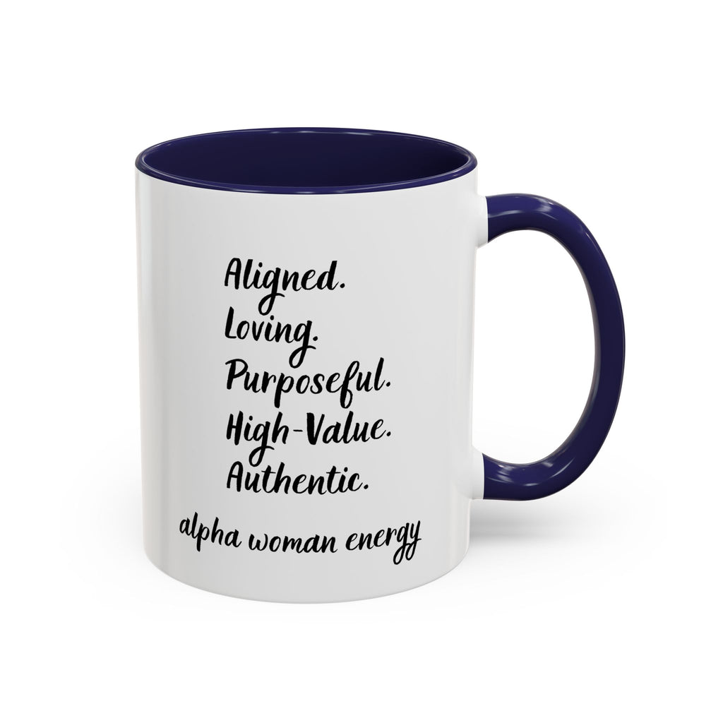 Alpha Woman Accent Mug