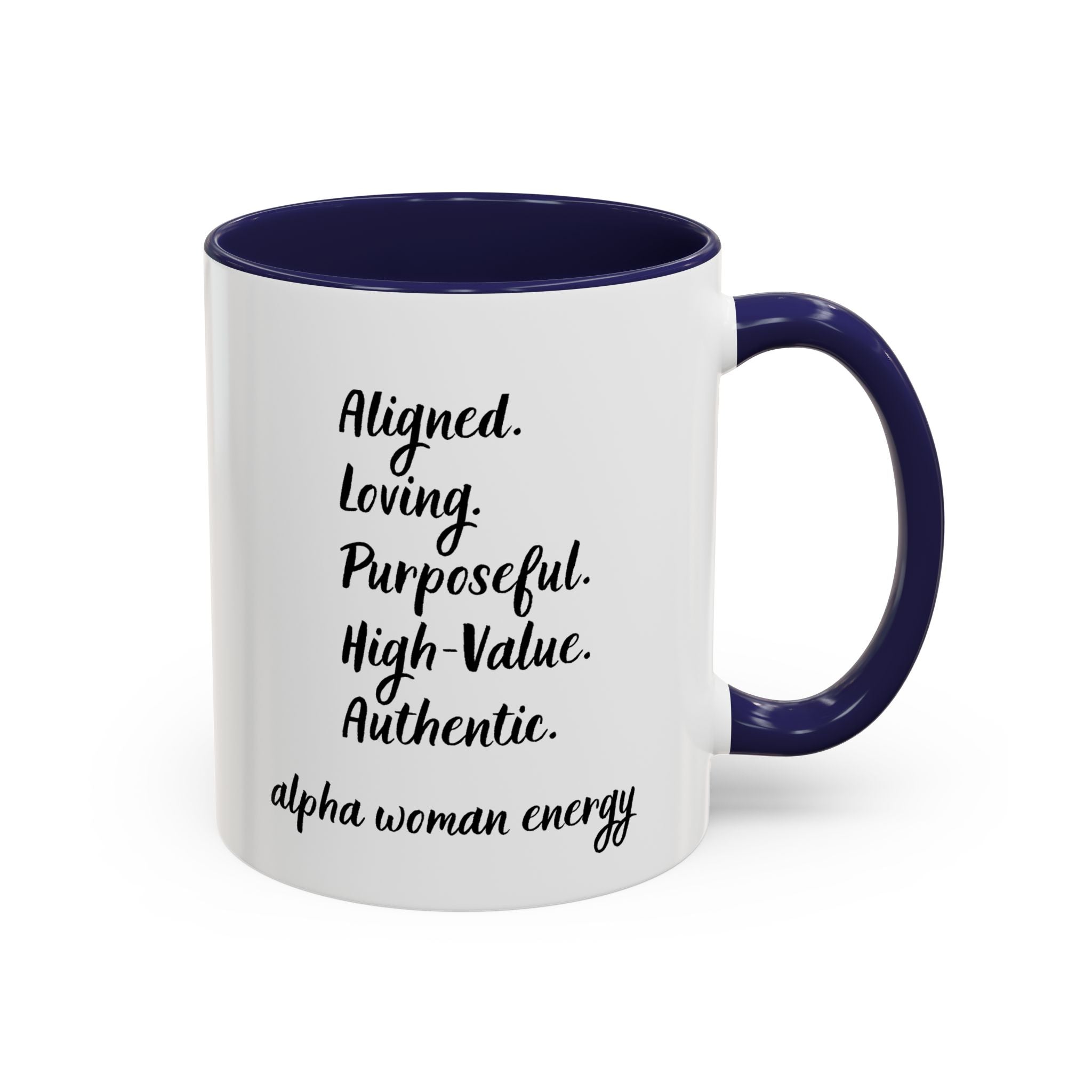 Alpha Woman Accent Mug