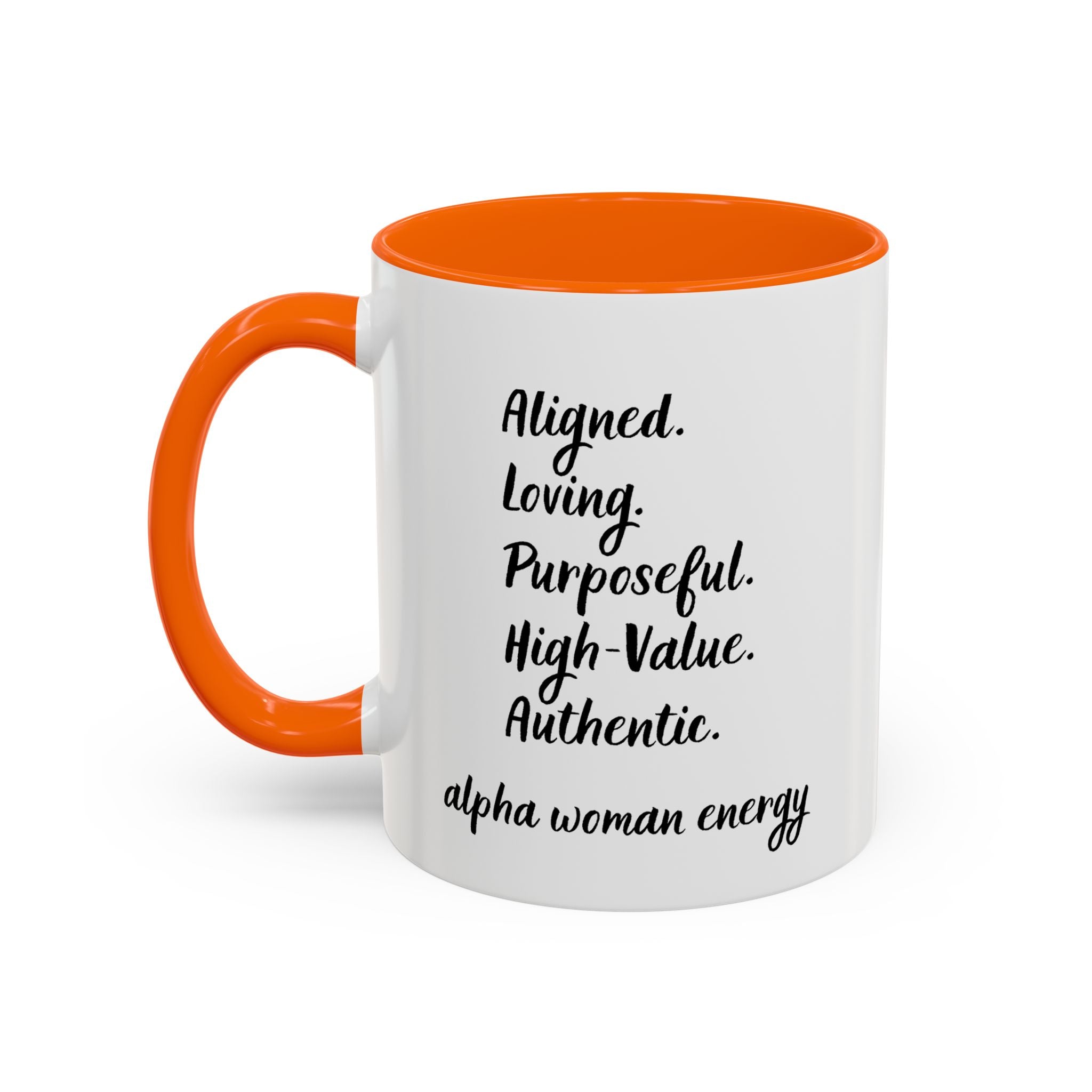 Alpha Woman Accent Mug