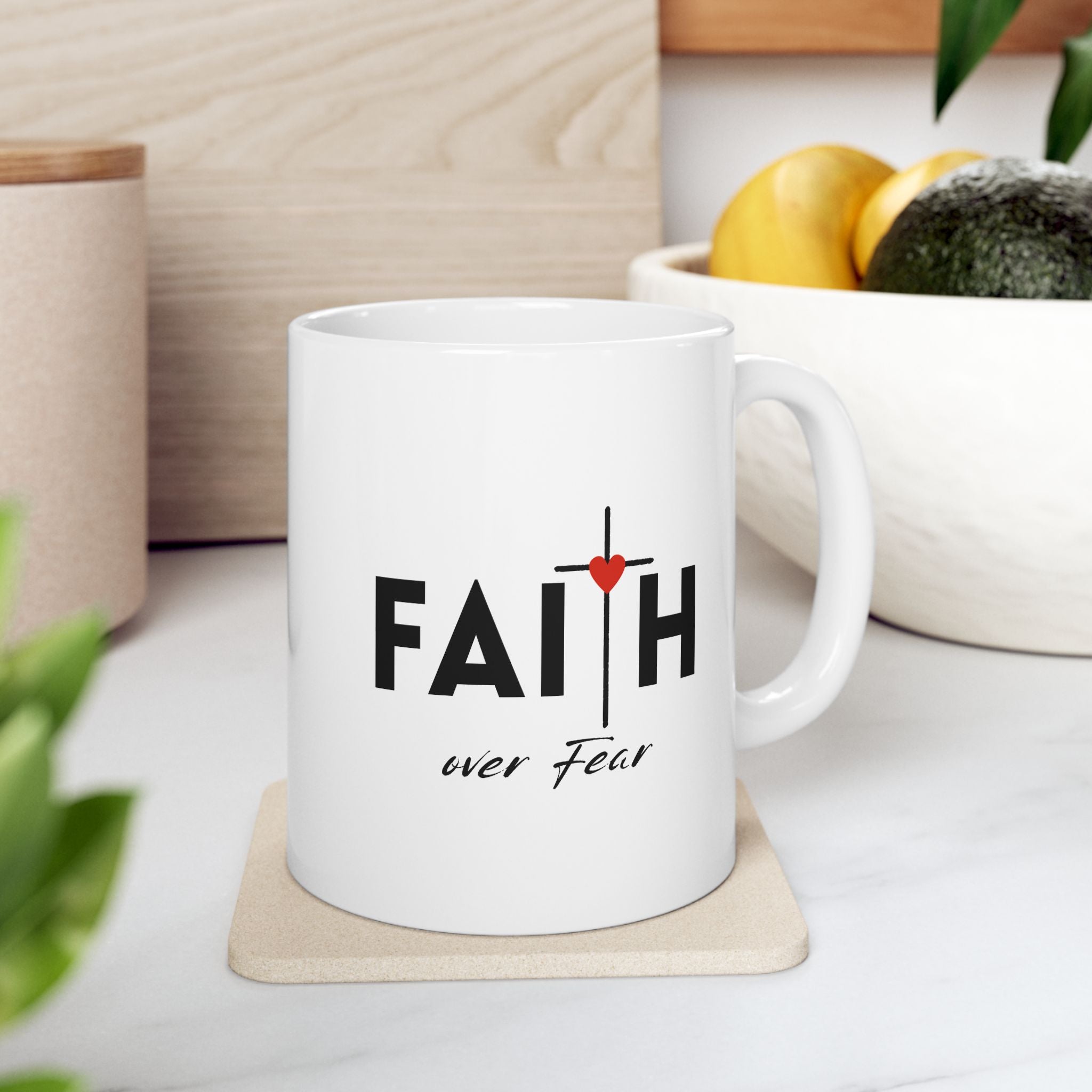 Faith Over Fear Mug