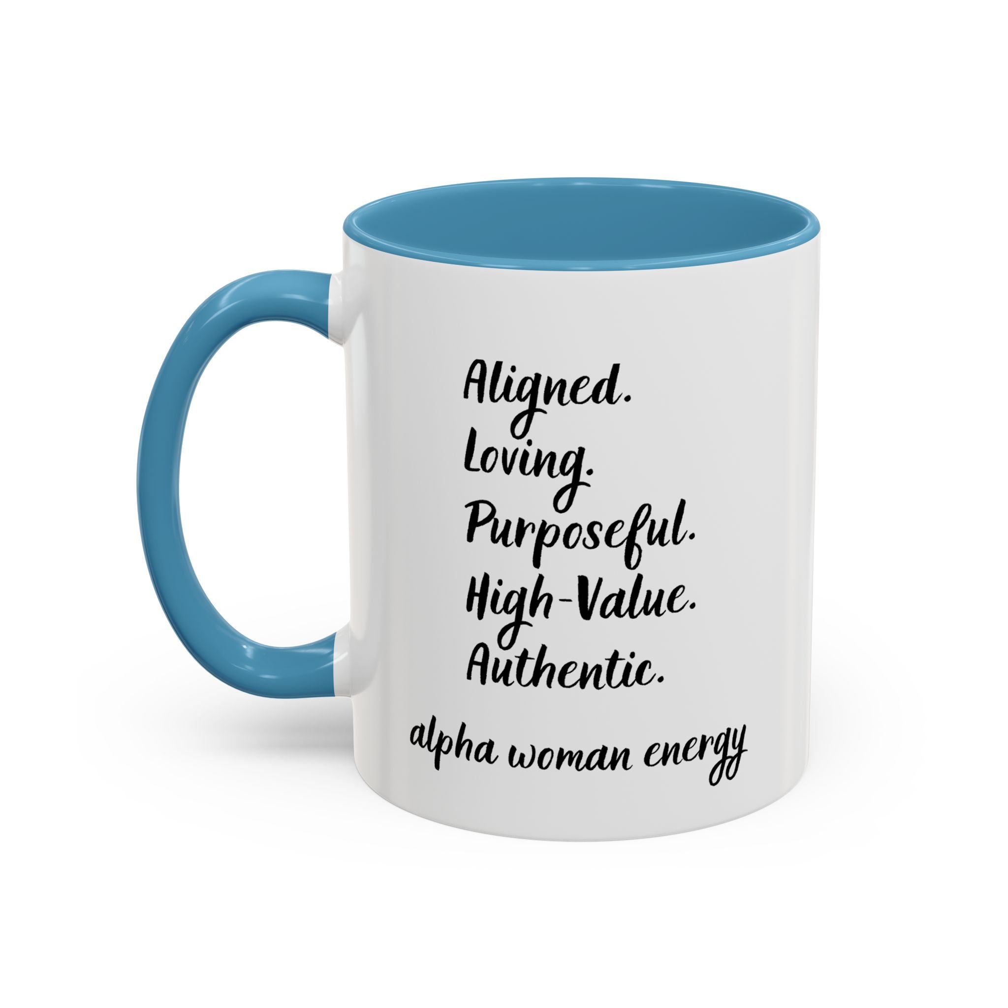 Alpha Woman Accent Mug