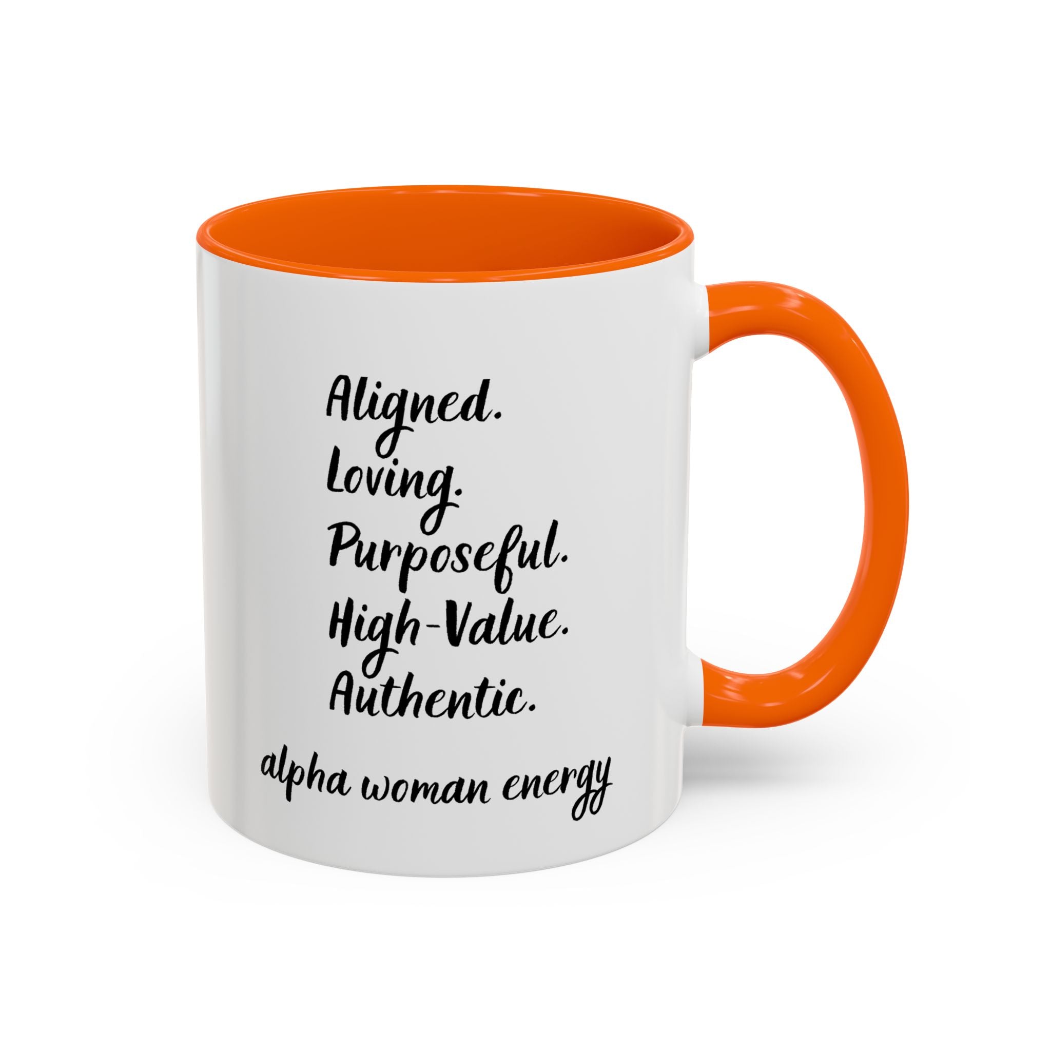 Alpha Woman Accent Mug