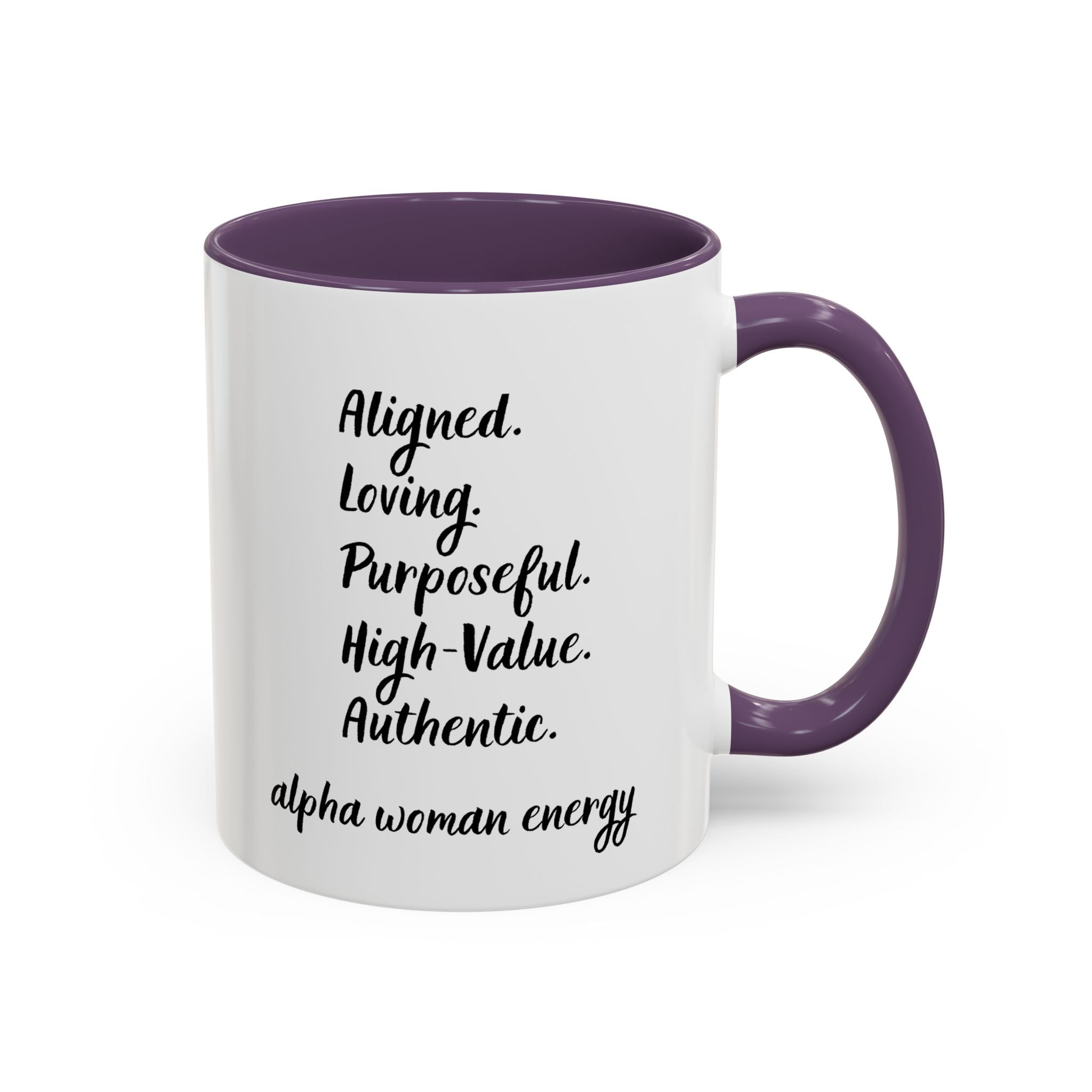 Alpha Woman Accent Mug