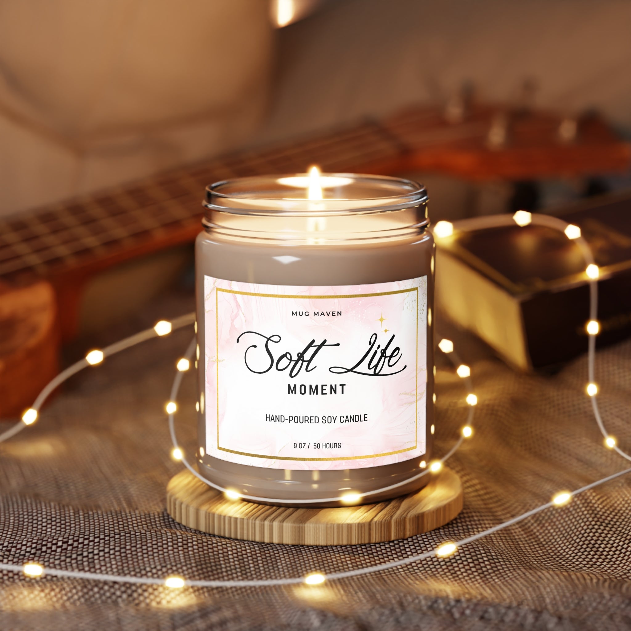 Soft Life Moment Single Wick Candle