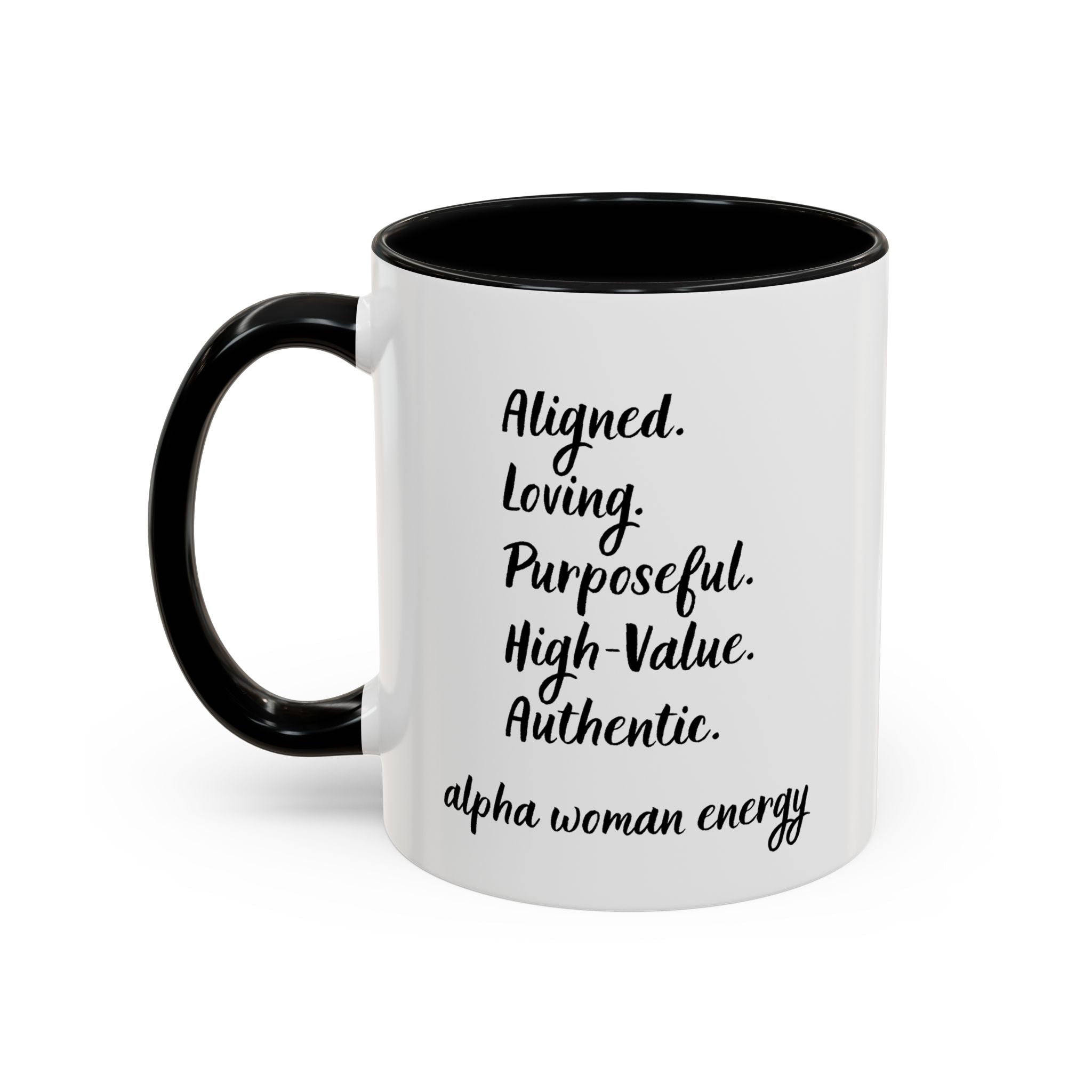Alpha Woman Accent Mug