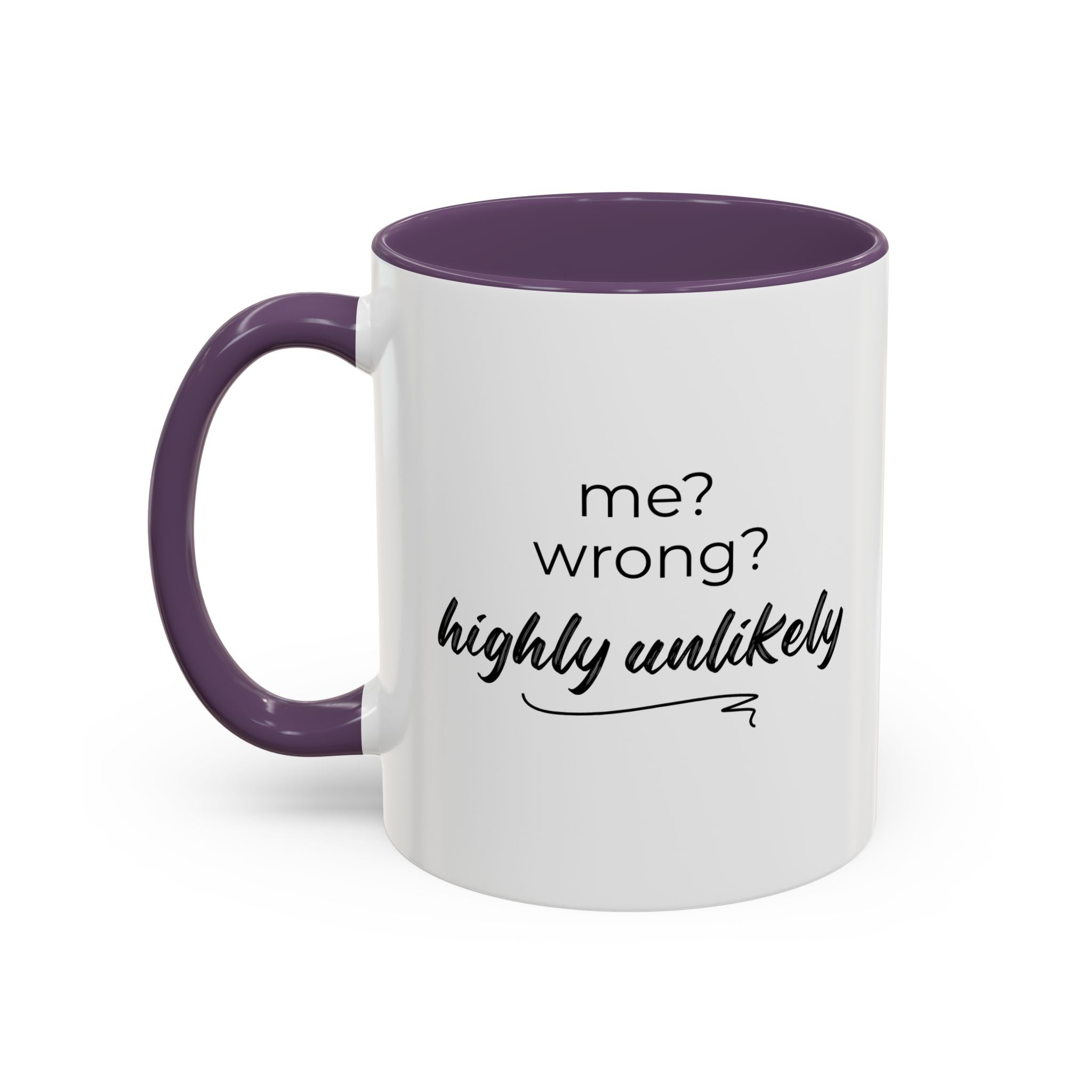Me? Wrong? Highly Unlikely. Mug